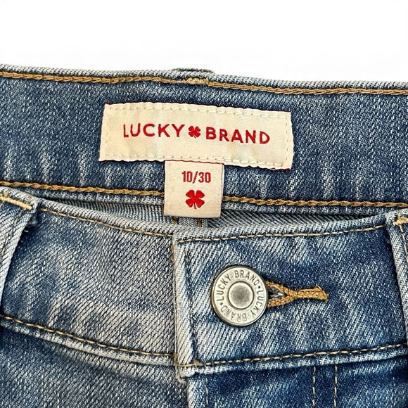 Lucky Brand Sweet Mid Rise Straight Women’s Jeans Size 10/30 - Picture 3 of 10